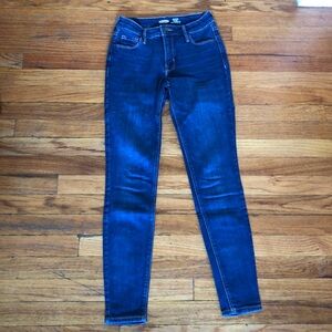 Old Navy Rockstar Super Skinny High Rise Blue Jeans - size 0